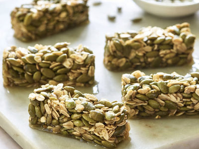 PUMPKIN SEED AND HONEY BARS