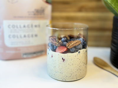 BLENDED OVERNIGHT OATS, FRUIT AND NUTS