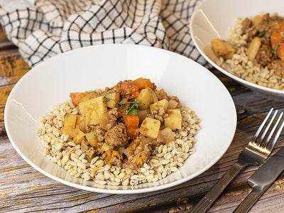 RAGOÛT DE BOEUF HACHÉ AUX LÉGUMES RACINES